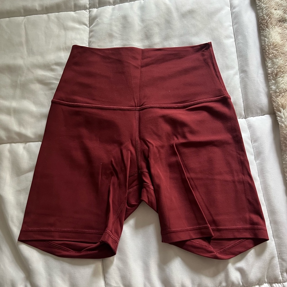 NWOT Align 6” shorts